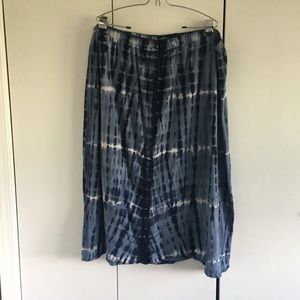 Ruff Hewn Tie-Dyed Maxi Skirt